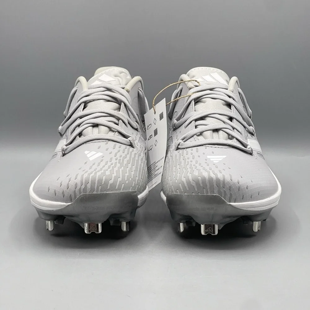 Adidas Baseball‎ Cleats Men's 7.5 Metal adizero Afterburner 9 Silver IG2311 NEW